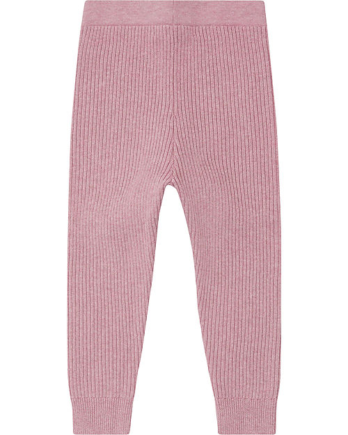 Sense Organics Yuma Knitted Leggings - Smoke Rose - 100% Organic Cotton GOTS Leggings