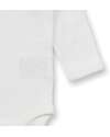 Sense Organics Yvon Long Sleeves Baby Body - White - 100% Organic Cotton GOTS Long Sleeves Bodies