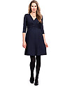 Seraphine A-Line Pregnancy and Nursing Farrah Winter Dress, Navy Dresses_