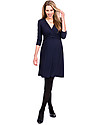 Seraphine A-Line Pregnancy and Nursing Farrah Winter Dress, Navy Dresses_