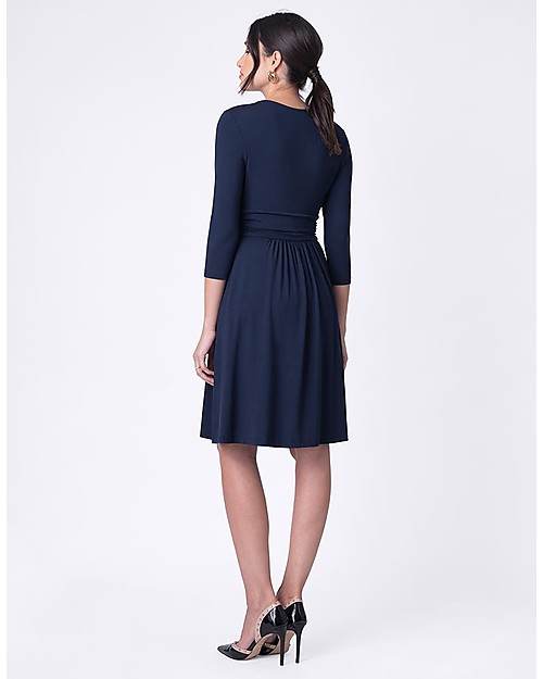 Seraphine A-Line Pregnancy and Nursing Farrah Winter Dress, Navy Dresses_