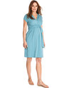Seraphine Abbey Materity / Nursing Wrap Dress - Sea Breeze Dresses_