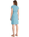 Seraphine Abbey Materity / Nursing Wrap Dress - Sea Breeze Dresses_