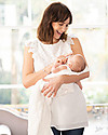 Seraphine Abigail Broderie Anglaise Maternity and Nursing Top - White - 100% Cotton T-shirts