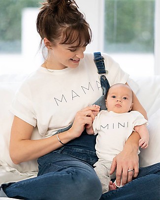 Seraphine Alba Mama Mini T-Shirt for Both Mum and Baby - Organic Cotton GOTS Evening Tops