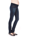 Seraphine Ami Maternity Slim Leg Jeans - Vintage Indigo Blue Jeans