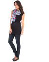 Seraphine Ami Maternity Slim Leg Jeans - Vintage Indigo Blue Jeans