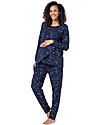 Seraphine Aurora Mama And Mini Pyjamas Set - Star Constellation - Stretch Cotton Pyjamas