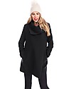 Seraphine Clarence, Wool and Cashmere Maternity Coat, Black Coats