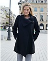 Seraphine Clarence, Wool and Cashmere Maternity Coat, Black Coats