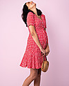 Seraphine Daffodil Front Tie Maternity Dress - Red Floral Dresses_