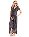 Seraphine Daisy, Woven Wrap Dress, Black/White - 100% soft viscose Dresses_