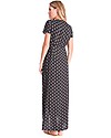 Seraphine Daisy, Woven Wrap Dress, Black/White - 100% soft viscose Dresses_