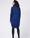 Seraphine Elena Maternity and Nursing Dress - Navy - Roll Neck Rib Detail Dresses_