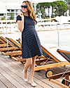 Seraphine Fit and Flare Nursing and Maternity Dress Rowan - Navy Dresses_