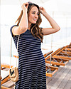 Seraphine Fit and Flare Nursing and Maternity Dress Rowan - Navy Dresses_