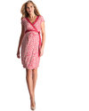 Seraphine Florencia Petal Maternity / Nursing Wrap Dress - Raspberry Dresses_