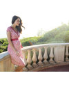 Seraphine Florencia Petal Maternity / Nursing Wrap Dress - Raspberry Dresses_