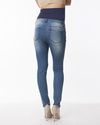 Seraphine Gracie Over the Bump Faded Skinny Jeans Jeans