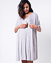 Seraphine Jaya Maternity and Nursing Nightie - Grey Marl Robes