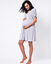 Seraphine Jaya Maternity and Nursing Nightie - Grey Marl Robes