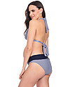 Seraphine Jessica Bikini Stripe -  Slip On the Belly or Under! Bikinis And Tankinis