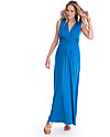 Seraphine Jo - Knot Front Maternity Maxi - Dress Seaside Turquoise Dresses_