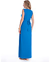 Seraphine Jo - Knot Front Maternity Maxi - Dress Seaside Turquoise Dresses_