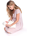 Seraphine Jodie - Chiffon Maternity / Nursing Dress - Blush Pink Dresses_