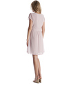 Seraphine Jodie - Chiffon Maternity / Nursing Dress - Blush Pink Dresses_
