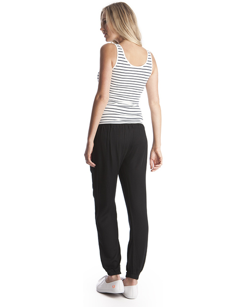 Seraphine Jogger Style Slouchy Maternity Trousers - Black - 100% Viscose! Trousers