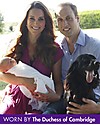Seraphine Jolene Knot front Maternity Dress - Fuschia (chosen by Kate Middleton) Dresses_
