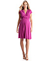 Seraphine Jolene Knot front Maternity Dress - Fuschia (chosen by Kate Middleton) Dresses_