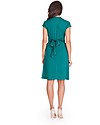 Seraphine Jolene - Knot front Maternity Dress - Peacock (elegant and versatile!) Dresses_