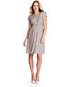 Seraphine Jolene - Knot front Maternity Dress - Pink/Polka Dots (elegant and versatile!) Dresses_