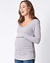 Seraphine Julianne Maternity Long Sleeves Top - Pack of 2 - Navy/Grey Long Sleeves Tops