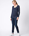 Seraphine Julianne Maternity Long Sleeves Top - Pack of 2 - Navy/Grey Long Sleeves Tops