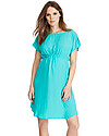 Seraphine Kadin - Drawstring Detail Maternity Dress - Turquoise Dresses_