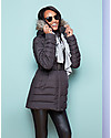 Seraphine Kingston, Maternity + Baby Carrying Down Short Coat 3 in 1, Black - Idea before and after pregnancy! Down Jacket