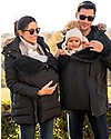 Seraphine Kingston, Maternity + Baby Carrying Down Short Coat 3 in 1, Black - Idea before and after pregnancy! Down Jacket
