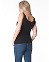 Seraphine Laina, Maternity and Nursing Bamboo Vest, Black - Super-soft! Tank Tops