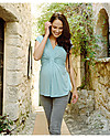 Seraphine Liza, Knot Front Maternity and Nursing Top, Mint T-shirts