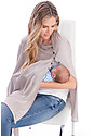 Seraphine Madison Bamboo Summer Nursing Shawl - Latte! Scarves