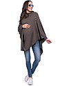 Seraphine Madison - Brown Nursing Shawl - Bamboo + Wool (cozy, comfortable and multifunctional) Scarves