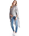 Seraphine Madison - Grey Nursing Shawl - Bamboo + Wool (cozy, comfortable and multifunctional) Scarves