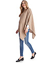 Seraphine Maternity and Nursing Caleb Cable Knit Shawl - Camel Scarves