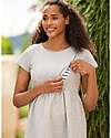 Seraphine Maternity and Nursing Dress - Yuliana - Greymarl - in Cotton Dresses_