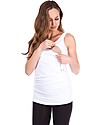 Seraphine Maternity and Nursing Tops -Twin Pack Black and White Vests