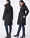 Seraphine Maternity + Baby Carrying Down Coat 3 in 1 Anna, Black Down Jacket