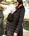 Seraphine Maternity + Baby Carrying Down Coat 3 in 1 Anna, Black Down Jacket